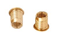 11.Brass Conical Inserts with Knurling